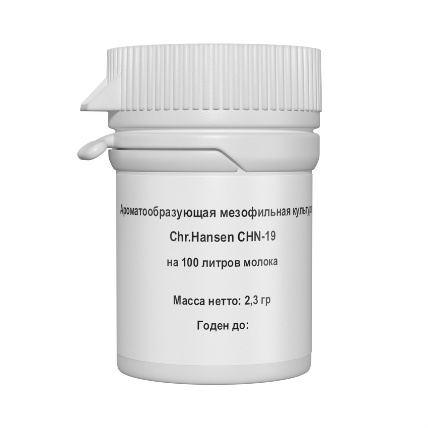 Ароматообразующая мезофильная закваска Chr.Hansen CHN-19 на 100 литров молока (10 DCU)