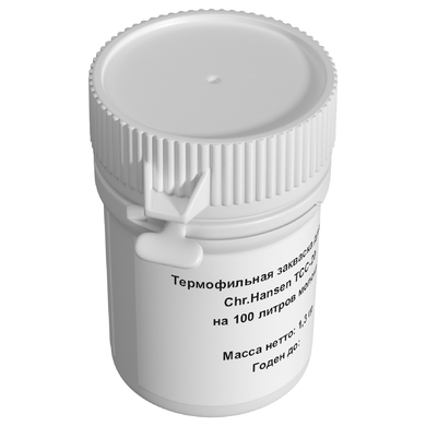 Термофильная закваска Chr.Hansen TCC-20 на 100 литров молока (10U)