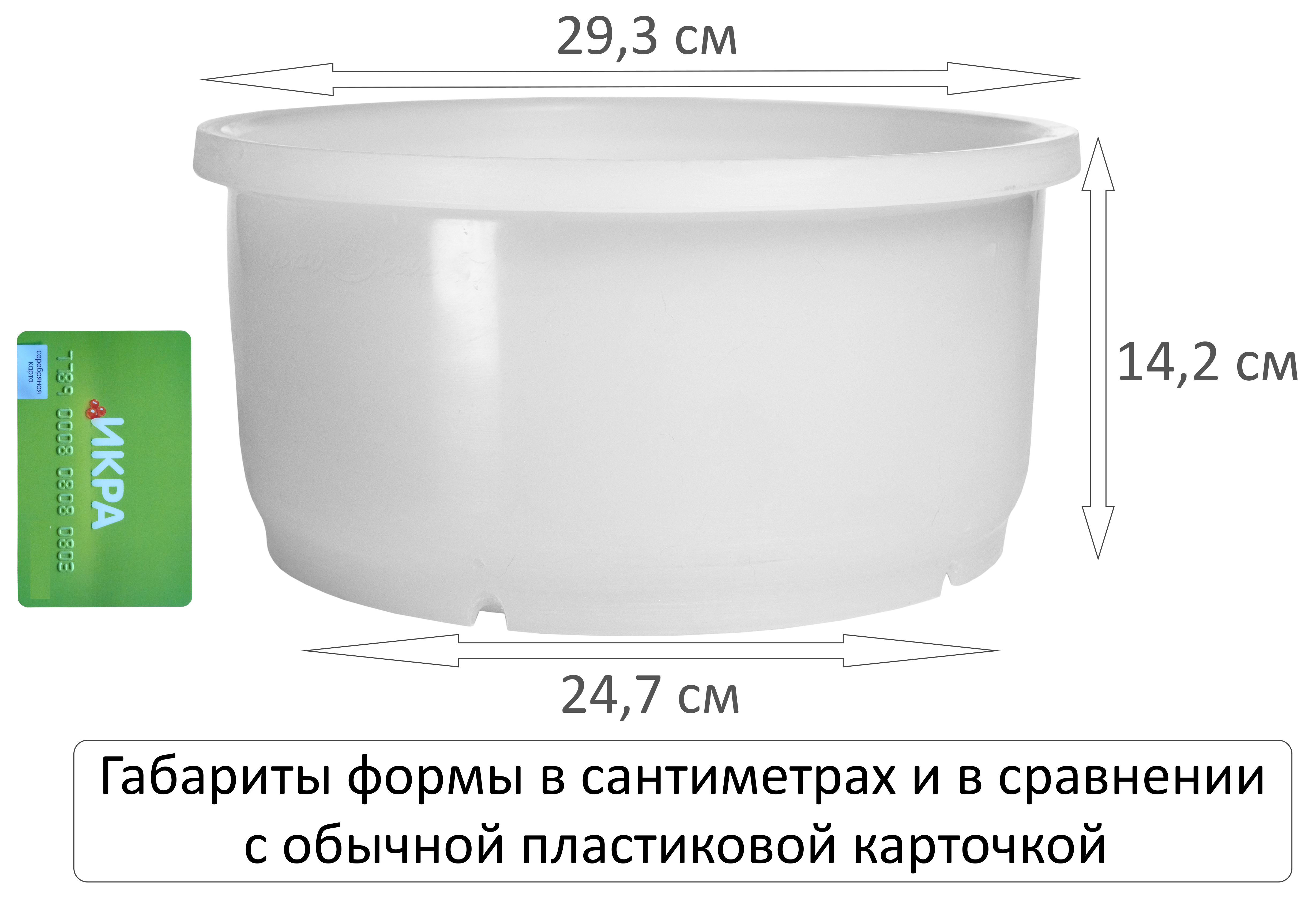 профессиональная форма для сыра с сеткой